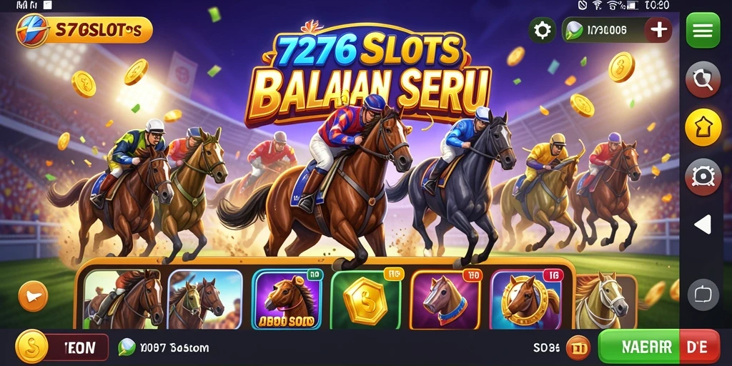 Gameplay Racing yang intens dan menyenangkan dari 7276SLOTS.