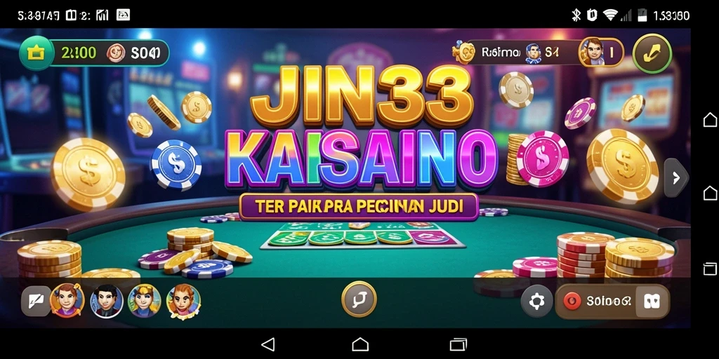 Tampilan gameplay seru dan menegangkan di JIN33.