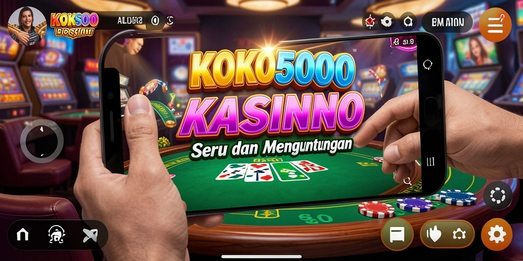 Tampilan gameplay KOKO5000 yang menarik dan menghibur.