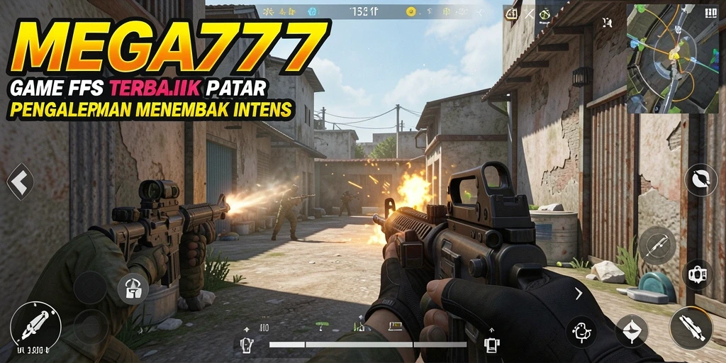 Gameplay MEGA777 yang seru dalam setiap pertempuran FPS.