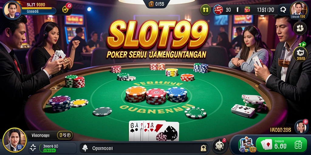 Tampilan gameplay menarik dari <strong>SLOT99</strong> dengan suasana kasino yang mendebarkan.