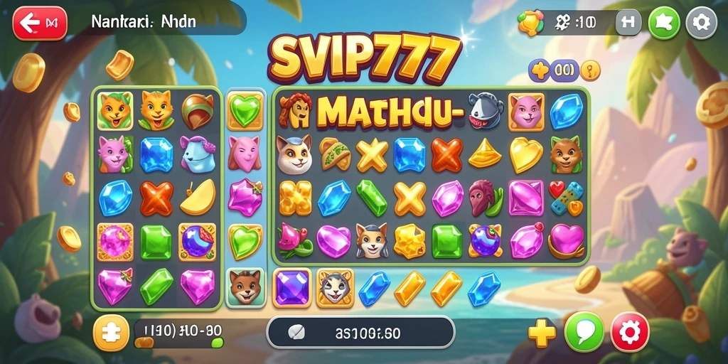 Tampilan gameplay SVIP777 yang penuh warna dan menarik.