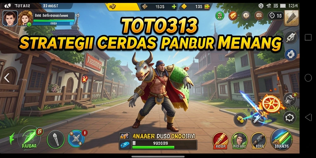 Tangkapan layar permainan TOTO313 menunjukkan aksi strategis yang mendebarkan.