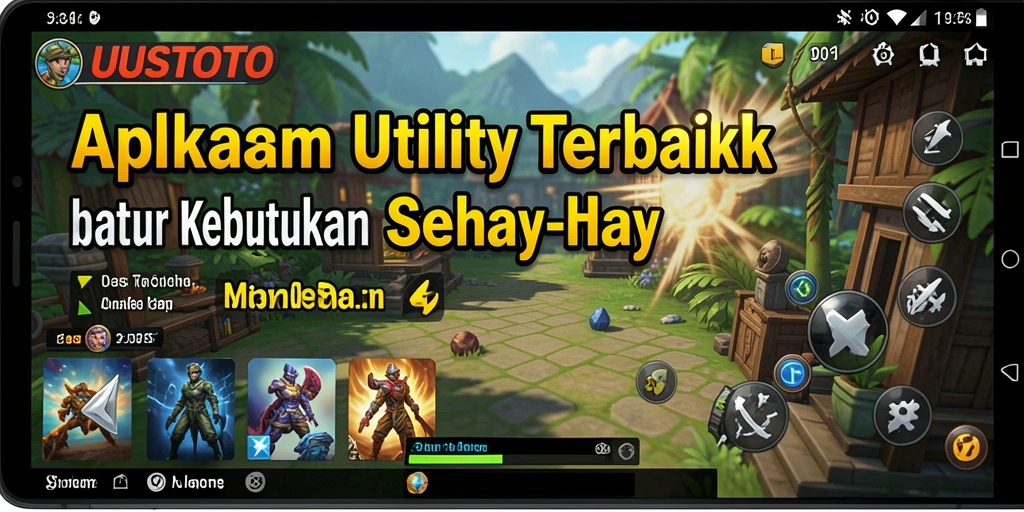Tampilan antarmuka UUSTOTO yang intuitif dan informatif.