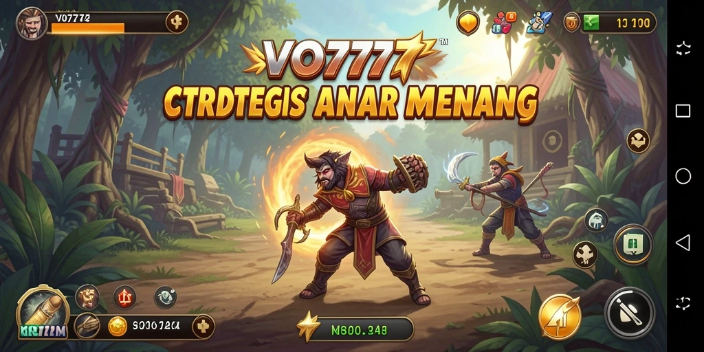 Screenshot gameplay VO777 yang menampilkan pertempuran strategis mendebarkan.