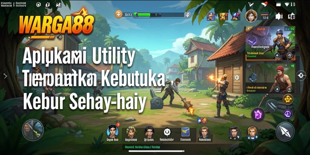 Tampilan antarmuka WARGA88 yang intuitif dan user-friendly.